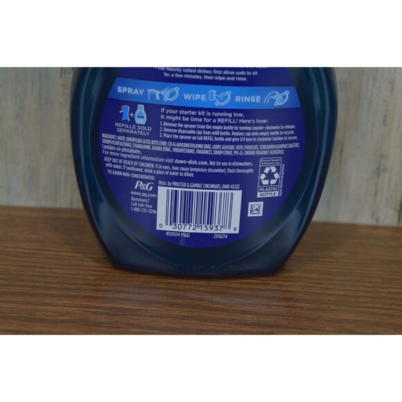 Dawn Powerwash Dish Spray PUMPKIN SPICE 16oz Limited Edition New Sealed Full - Picture 5 of 5